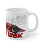 Gilles Villeneuve Ferrari 126CK F1 11oz Mug - Image 3