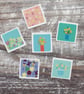 Flowers Envelope Stickers - 24 mini stickers - Image 4
