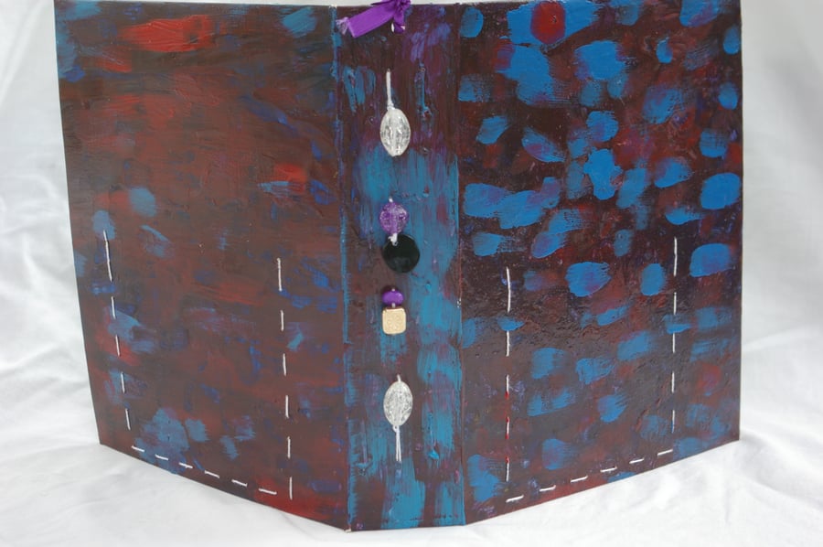 Journal or Scrapbook upcycled Cottage Chic