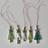 'Christmas Tree Parcel Toppers' - Pack of 5