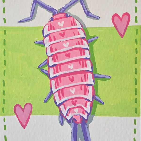 Isopod - Entemology - ACEO