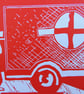'The Night Arrivals' (after CRW Nevison) - Red edition (edition of 4) - Image 4