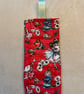 Alice in Wonderland Handmade Quilted Bookmark with Ribbon - Image 5