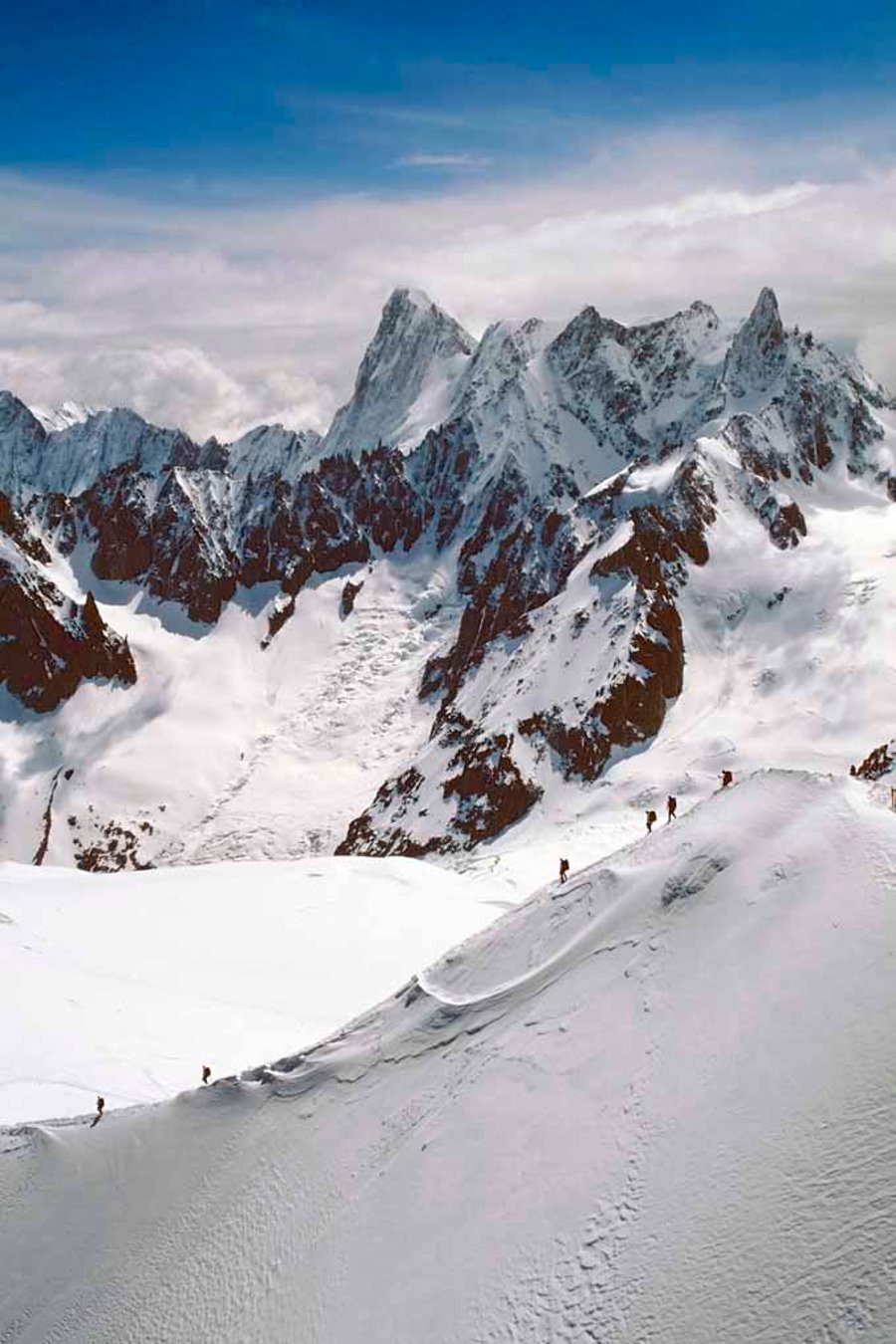 Chamonix Aiguille du Midi Mont Blanc Massif Alps France Photograph Print