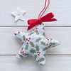 HOLLY STAR CHRISTMAS DECORATION