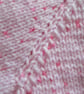 16"  Lace Edge Baby Girls Cardigan - Image 6