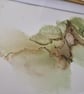 (51) Abstract Alcohol Inks, "Moss and Midas" - Image 5