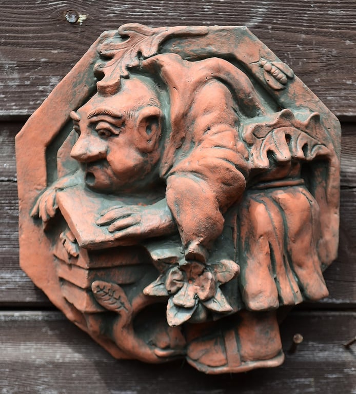Bee Keeper Monk Plaque 