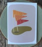 Happy Fathers Day, Modern Calligraphy, Golf, Greeting Card - Image 3