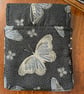 Butterflies: 5-slot fabric fountain pen case - Image 3