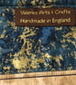 Blake: a patterned Cork 7-slot fountain pen roll with linen twill tie - Image 8