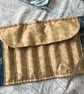 Arthurian: Tapestry 7-slot fountain pen roll with linen twill tie.       - Image 6
