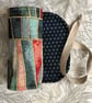 Arthurian: Large Tapestry 7-slot fountain pen roll with linen twill tie.       - Image 2