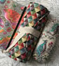Tristan: Large tapestry pen roll with linen twill tie - Image 1