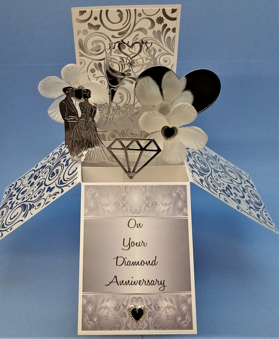 60th Diamond Anniversary Card