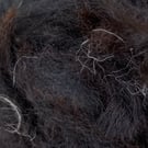 Unprocessed Alpaca Fibre - 50g - Black