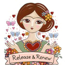 Release and Renew A5 Art Print- Inspirational Illustration-Self love- healing ar