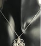 Sterling Silver Chainmaille Celtic Style Pendant - Image 6