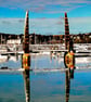 Print Torquay Harbour and Bridge, Devon Picture - Image 1