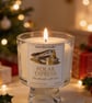 Polar Express Luxury Christmas Candle - Goblet Candle - Vegan Coconut Wax - Image 2