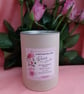 Rose Soy Candle Floral and Aromatic - Image 4