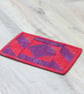 Purple and Red patchwork Mug Rug - Image 7