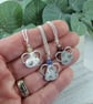 Silver Angel Necklace with Citrine Gemstone - Image 5