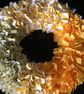 Wreath, Hand crafted. Rag wreath. Hand cut fabric wreath. Home decor. Ref 203 - Image 1