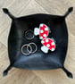 Inner Tube Tray - Storage or Sorting Small Items - Made From Bicycle Inner Tubes