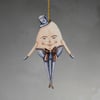 Wooden hanging decoration of Winston the egg man