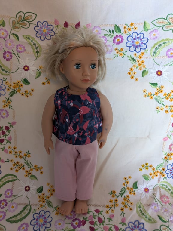 Baby Born, Our Generation and Tiny Tears 2 in 1 Pink outfit with reversible top 