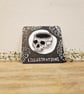 Mindless Skull Lino Printed Pin Badge - Image 8