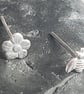 Sterling Silver Nose Studs x 2 - Image 1