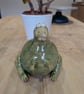 Ceramic T-rex sculpture, dinosaur ornament 