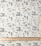 Winter Elves Blue Acufactum cotton quilt fabrics from quarter metre - Image 1
