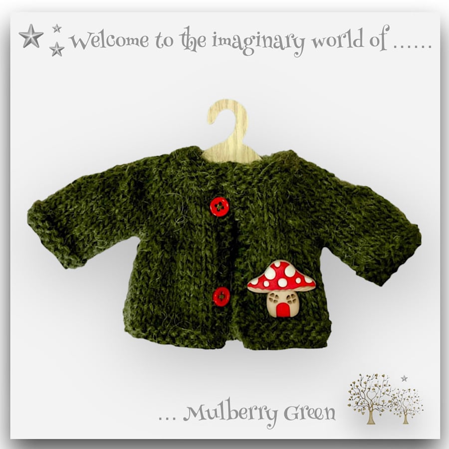 Toadstool Cottage Cardigan 