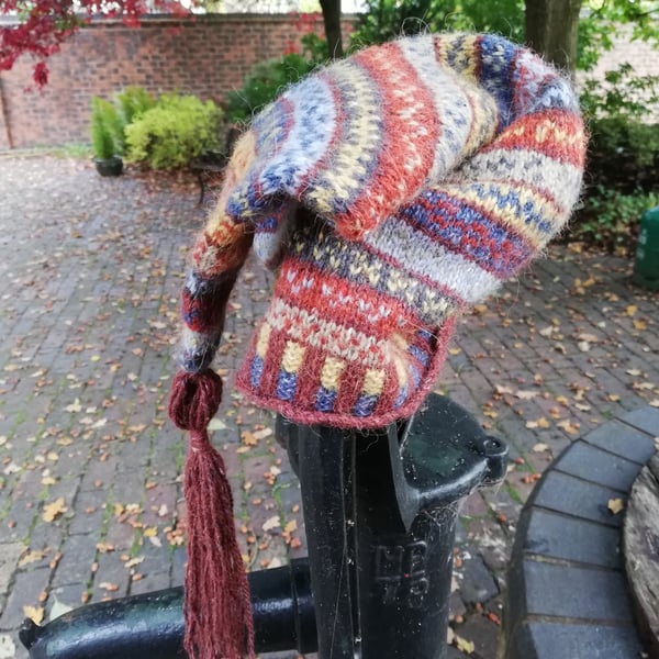 Knitting Kit: Bram's Long Pixie Hat