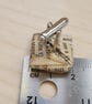 Book Page Cufflinks, Upcycled Book Page, choose book title,Literary Wedding  - Image 7