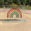 Rainbow of hope freestanding picture 