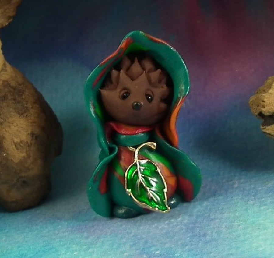 High'n'Over Hedgehog 'Hinia' OOAK Sculpt by Ann Galvin