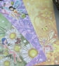 Sassy fairy paper craft kit with cards, paper, stickers, and envelopes - Image 5