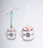 Wooden Hot Chocolate Decoration - Image 1