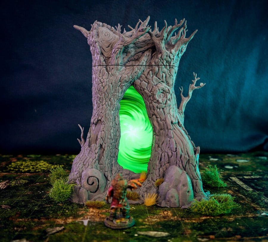 Calling Portals - Zephyr's Portal - Animated Tabletop RPG DnD Pathfinder Terrain