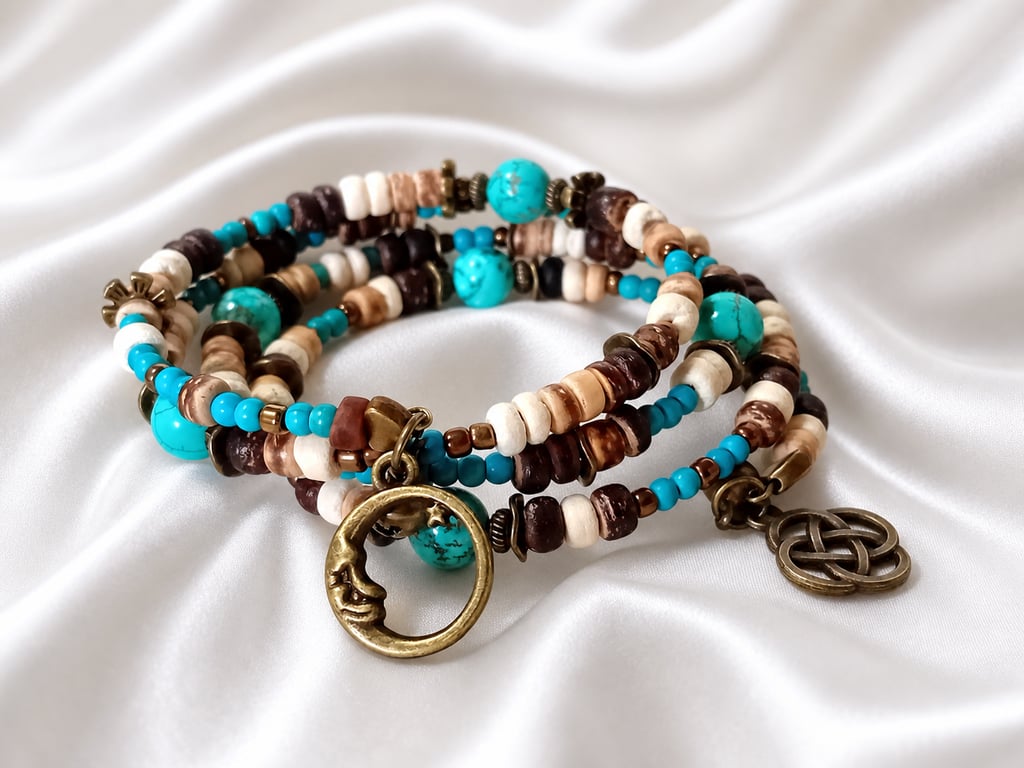 Turquoise Bohemian Style Bracelet