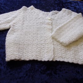 REDUCED - Girls Crochet Cardigan