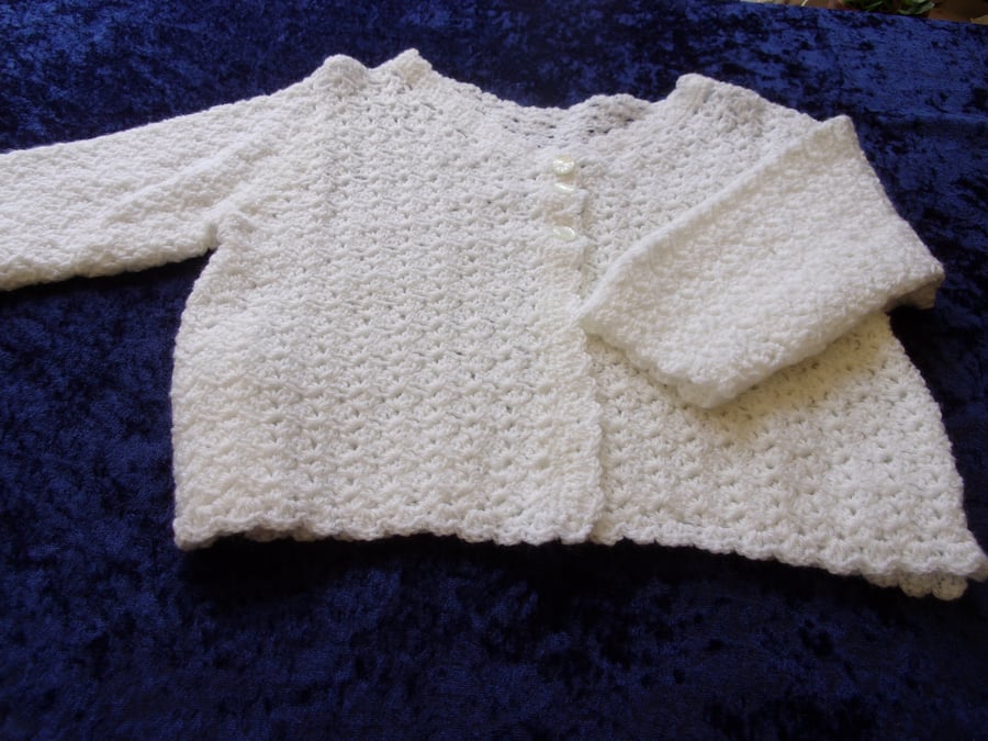 REDUCED - Girls Crochet Cardigan