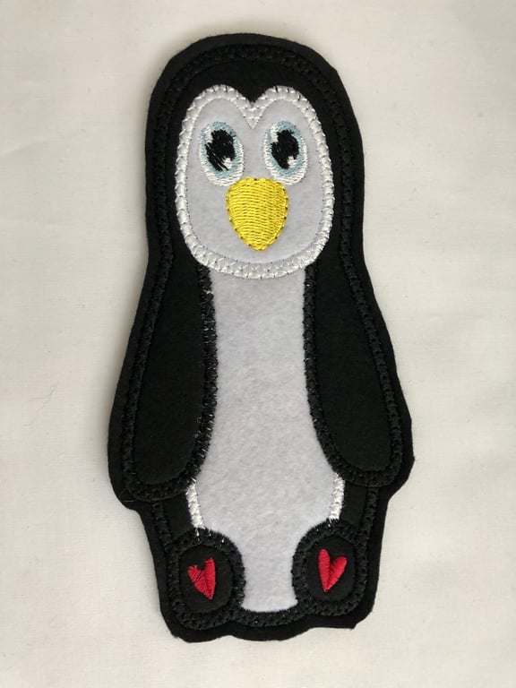 Felt Penguin Bookmark
