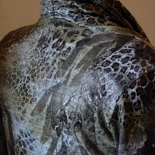 SALE - Drape Neck Jersey Jacket Cardigan Shrug