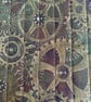 Steampunk Cogs Print Quilted Fabric Book Sleeve - Hardback Size - Image 3