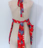 Ladies Apron, Tea Cup Theme fabric - Image 4